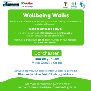 Wellbeing Walks @ Coop