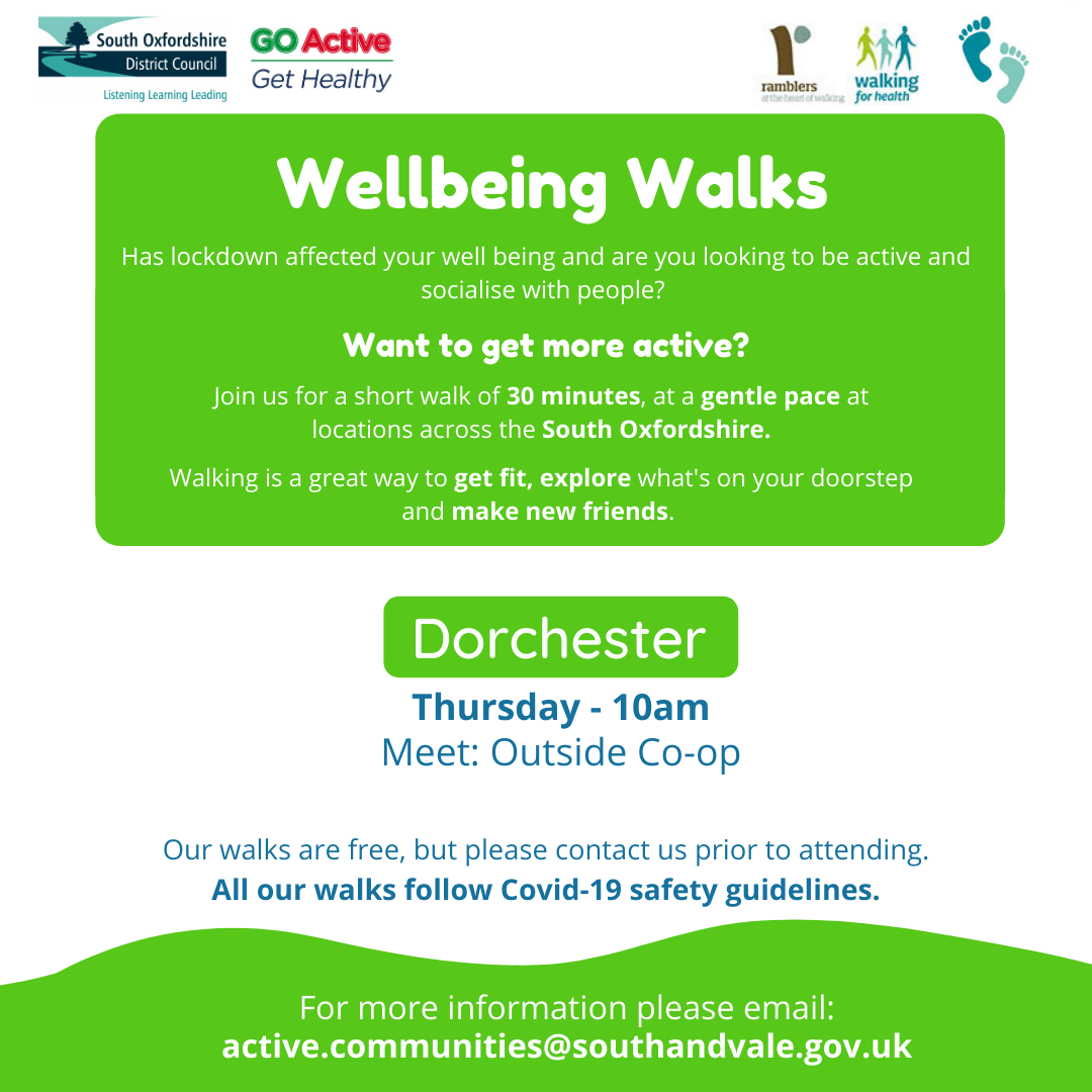 Meetup: Wellbeing walks